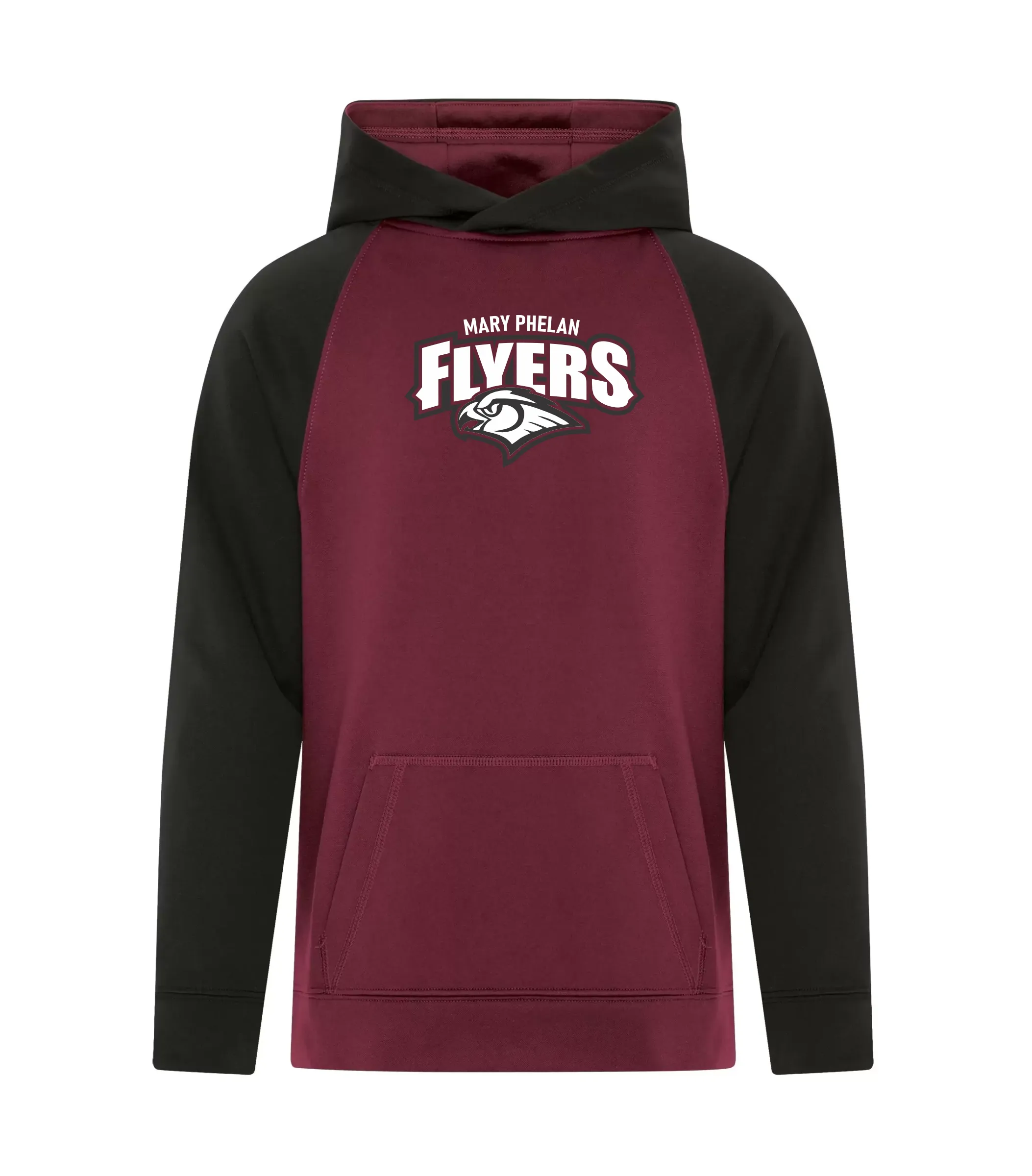 Mary Phelan Youth Two Tone Performance Hooded Sweatshirt