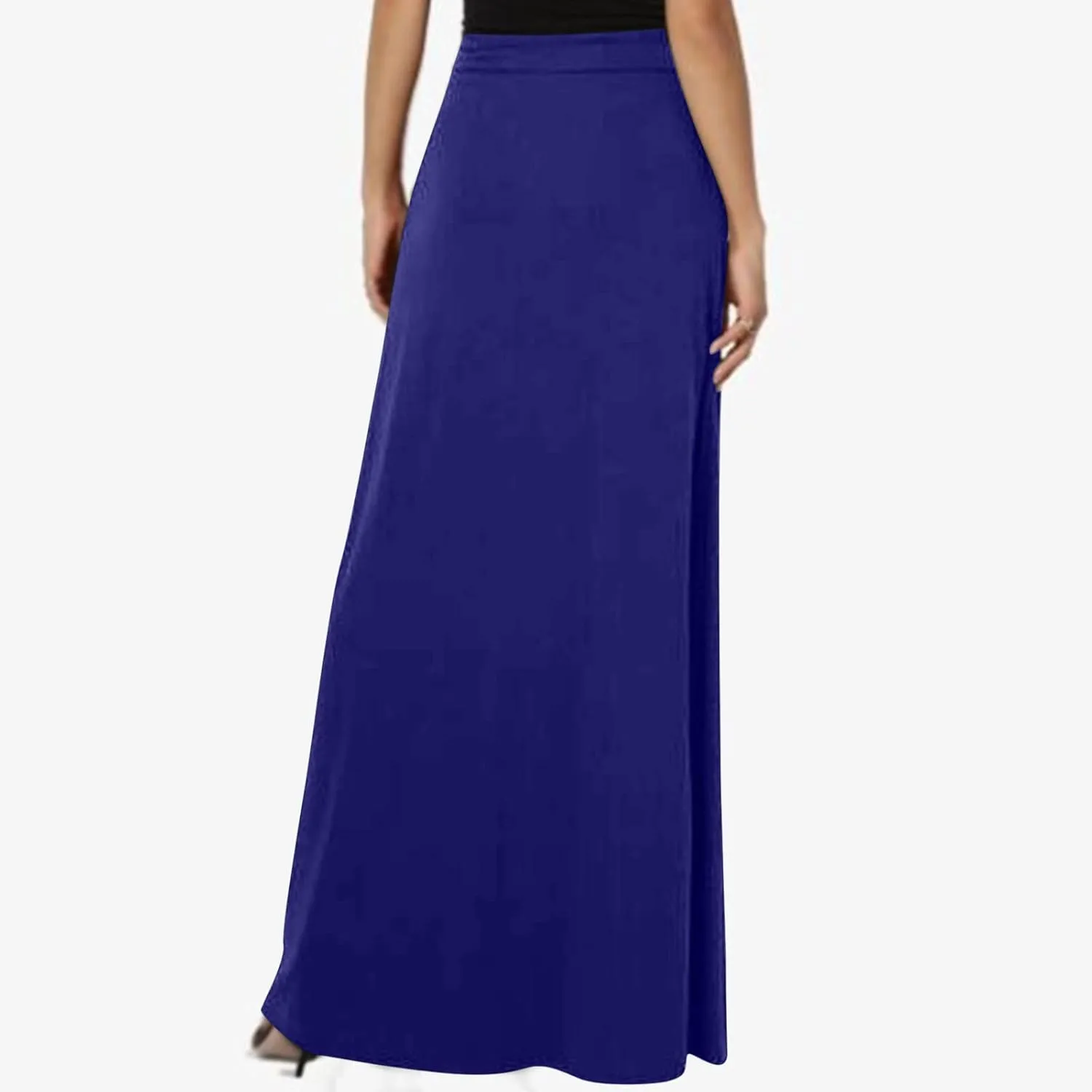 Maxi Skirt for Women 2025 Summer High Waisted Long Flare A-Line Skirt Maxi Dress Casual Long Skirt Ankle Length Skirt