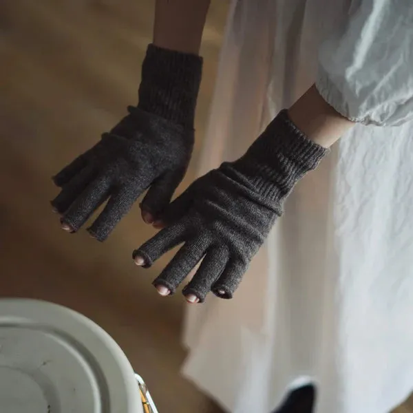 Sure! Here is an optimized title for the product:

Memeri Premium Merino Wool Fingerless Gloves - Warm, Breathable, and Stylish Hand Warmers