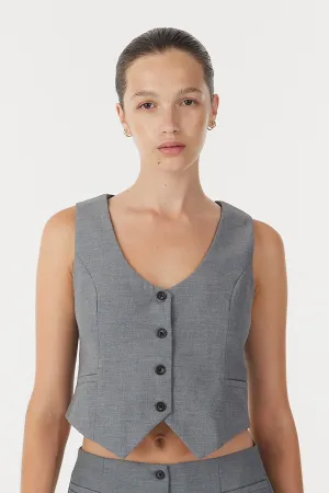 METROPOLIS WAISTCOAT | SMOKE
