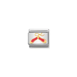 Nomination Classic Pink Dance Ballet Shoes Charm