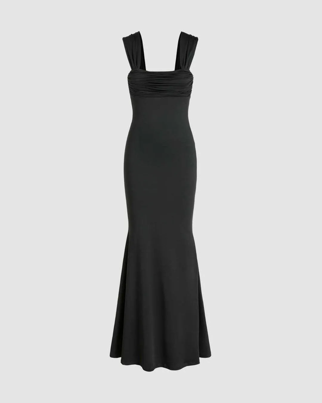 One Piece Black Cocktail Dress