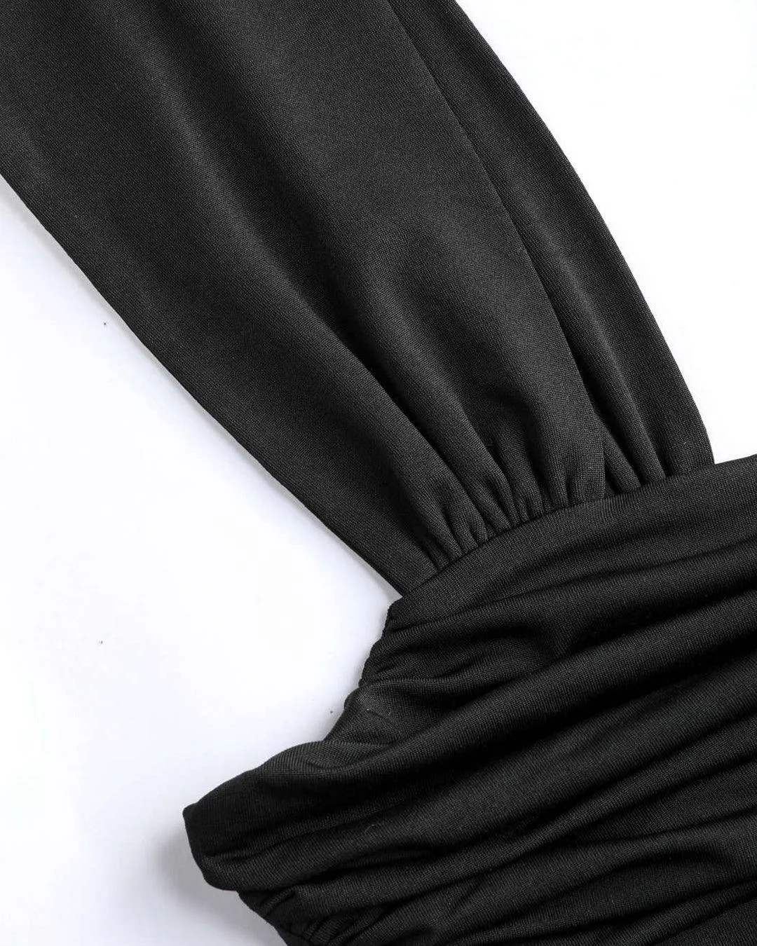 One Piece Black Cocktail Dress