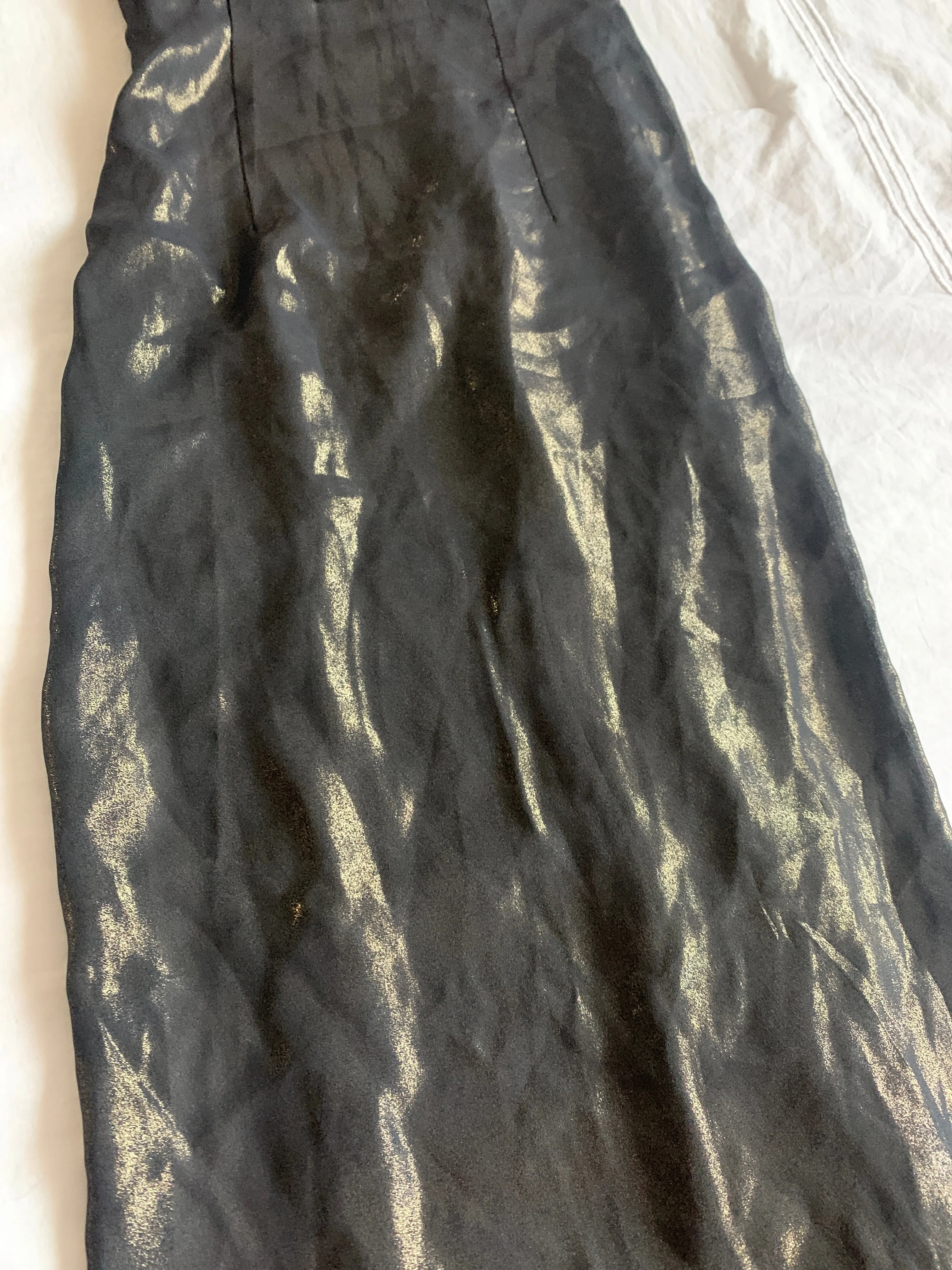 One shoulder layering piece