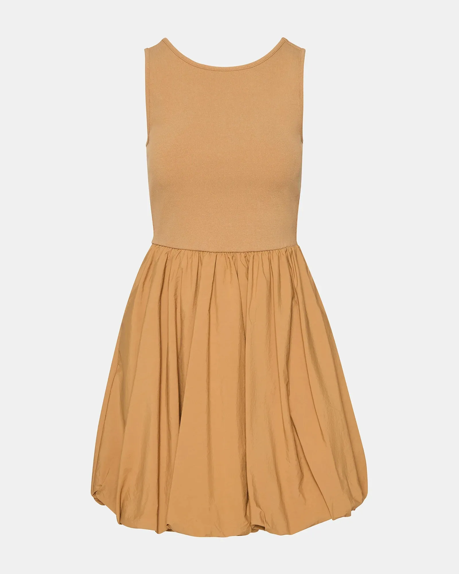 Palermo Dress Caramel Cafe