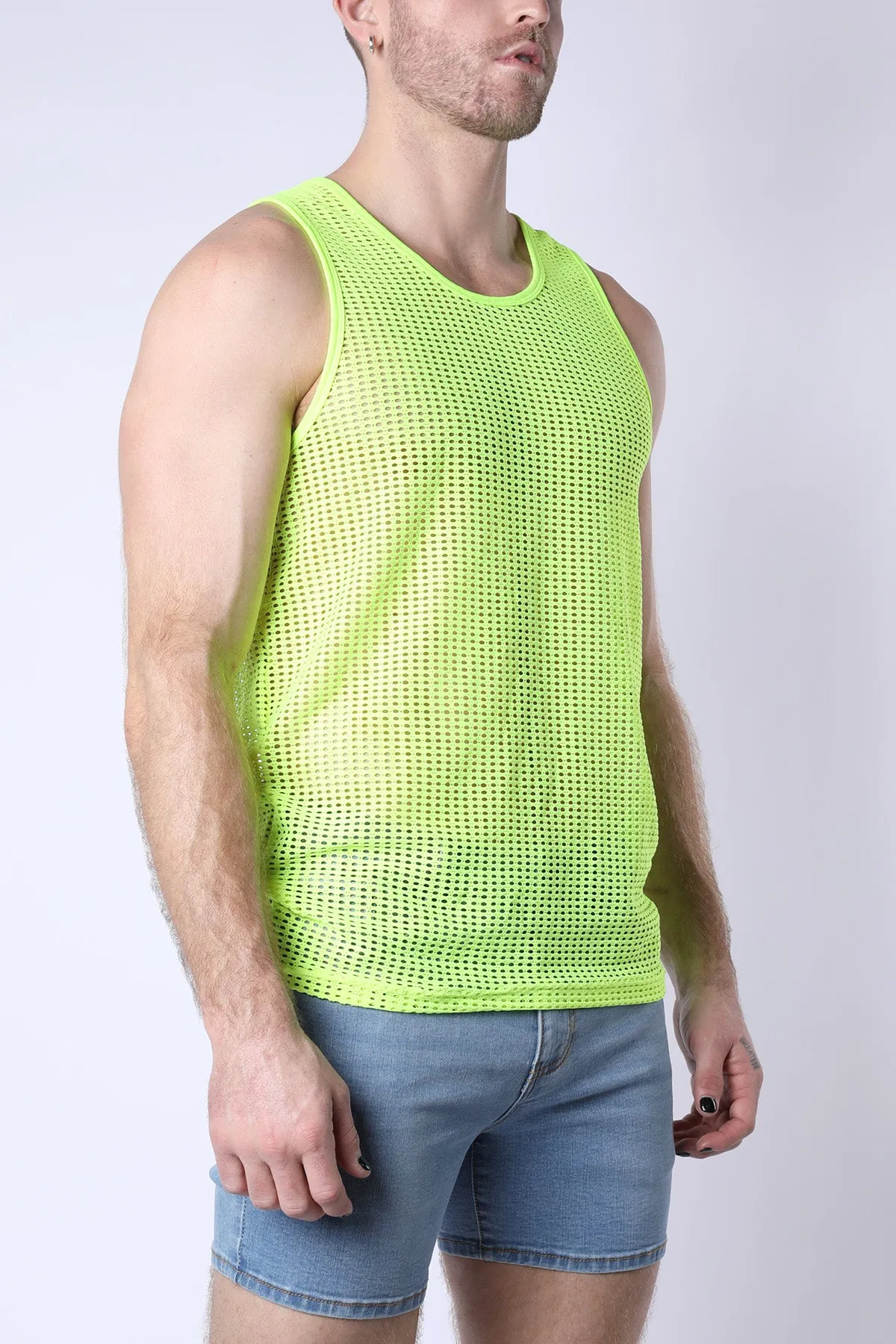Palm Canyon Mesh Tank Top  **FINAL SALE**