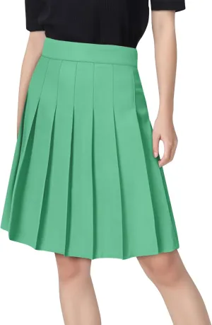 Pleated Skirts for Women Summer Casual Dressy A Line High Waisted Tennis Skirt Athletic Workout Golf Skater Skirt