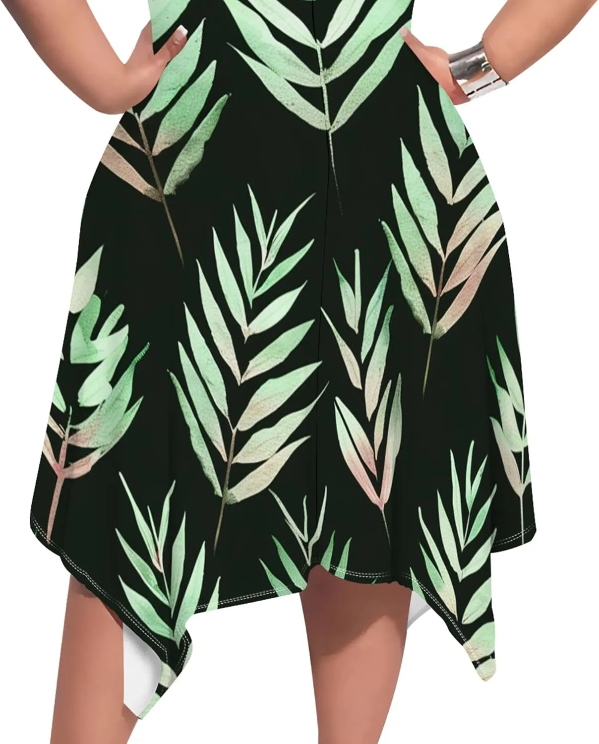 Plus Size Womens Summer Casual T Shirt Midi Dresses Crewneck Short Sleeve Swing Tunic Sundresses with Pockets Dress
