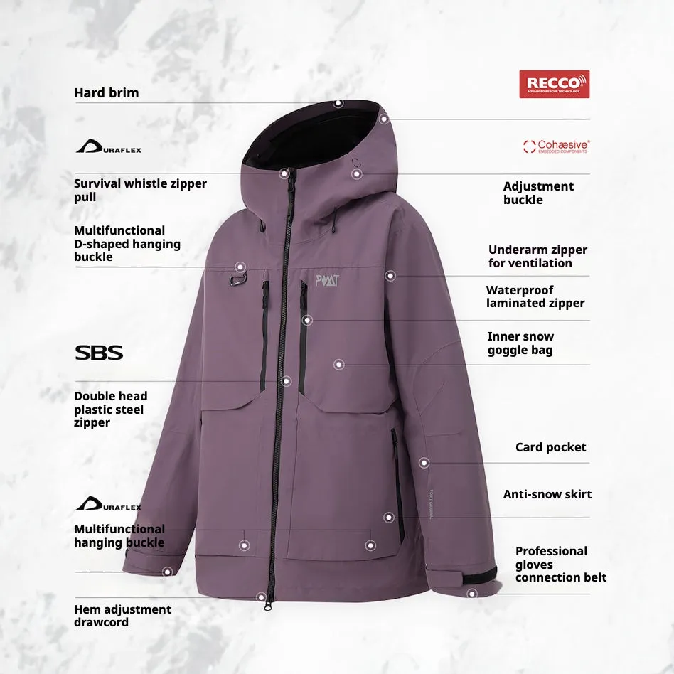 POMT FUTURX 2L Snow Jacket Pink
