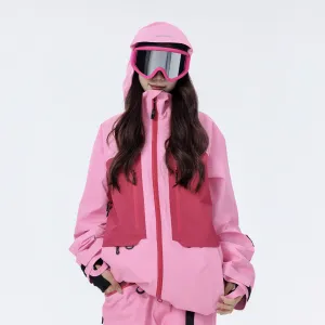POMT FUTURX 3L Snow Jacket Glow Light Pink