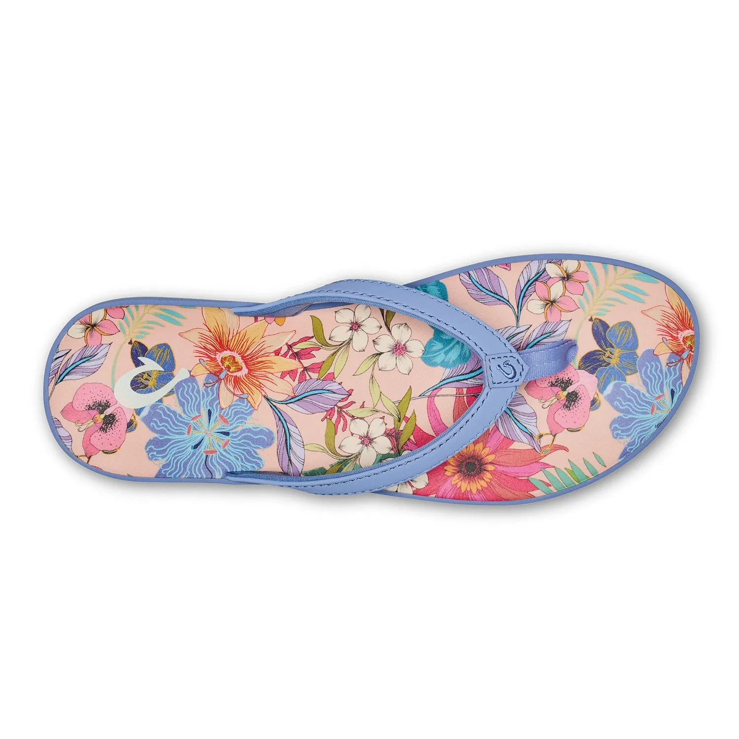 Puawe - Cloud Blue/Flower