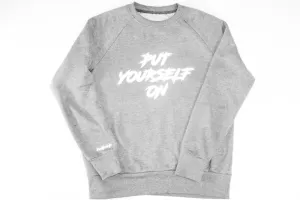 PUT YOURSELF ON - Grey/Reflective Black