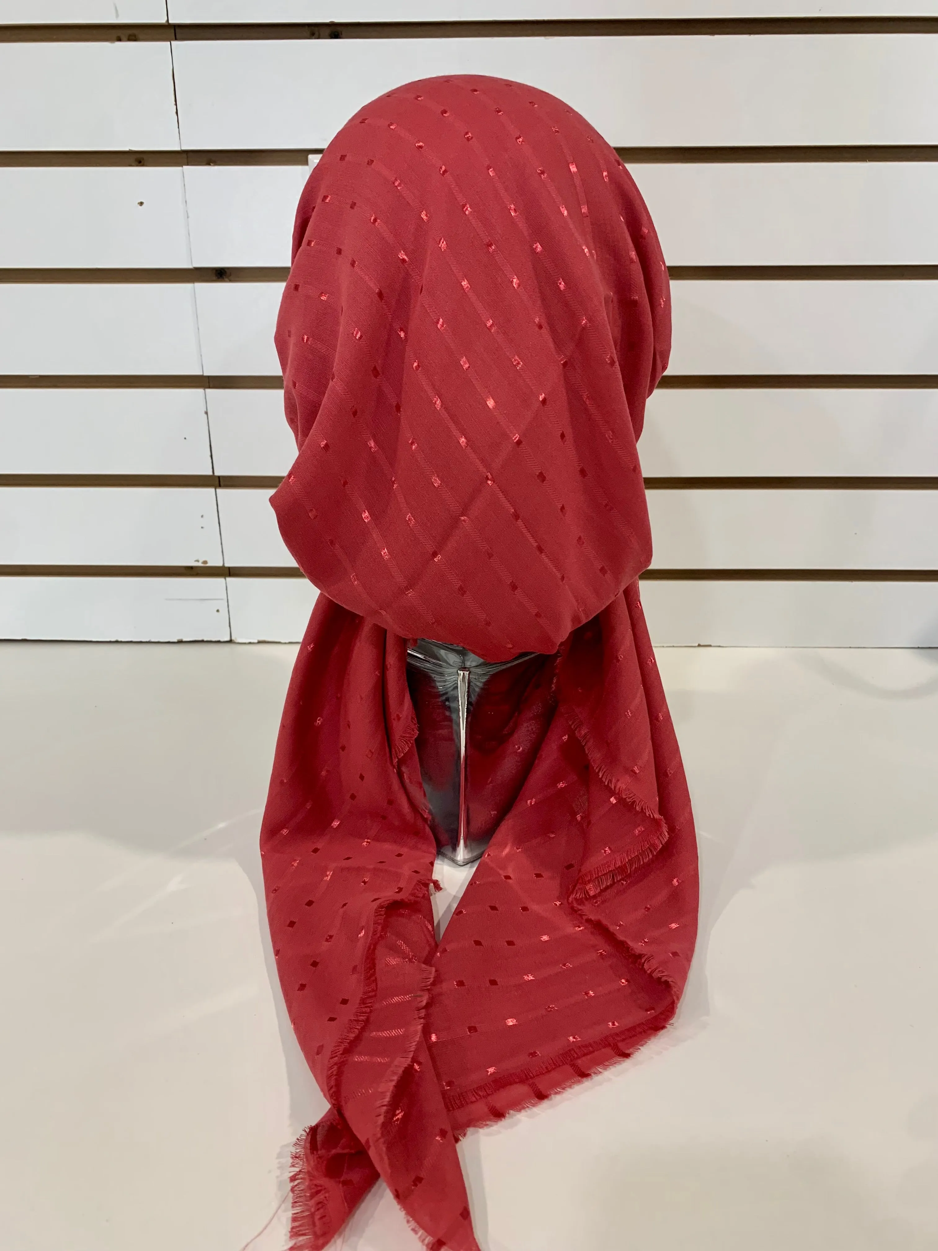 Rose Dotted Shimmers Cotton Pretied