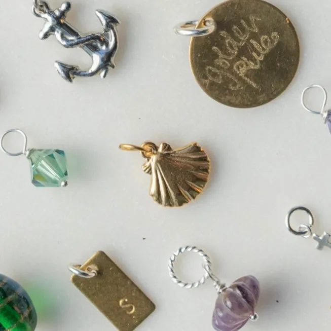 Sea Shell Charms