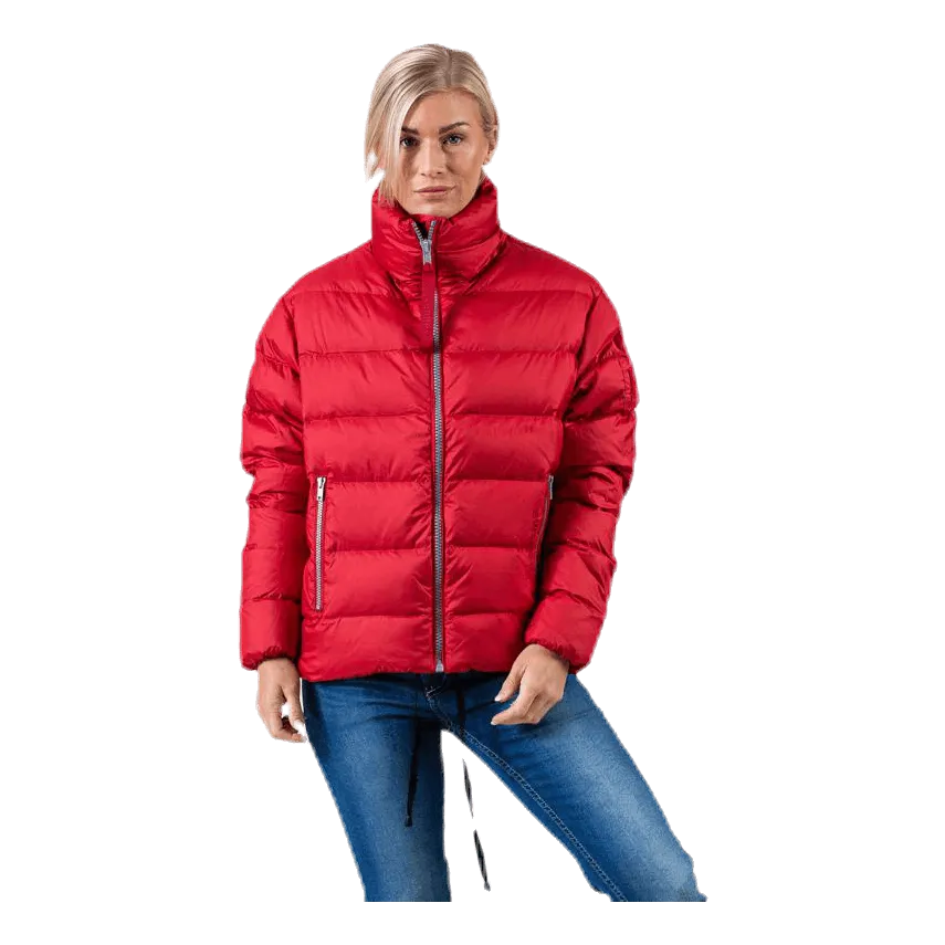 Short Light Weight Jacket Red