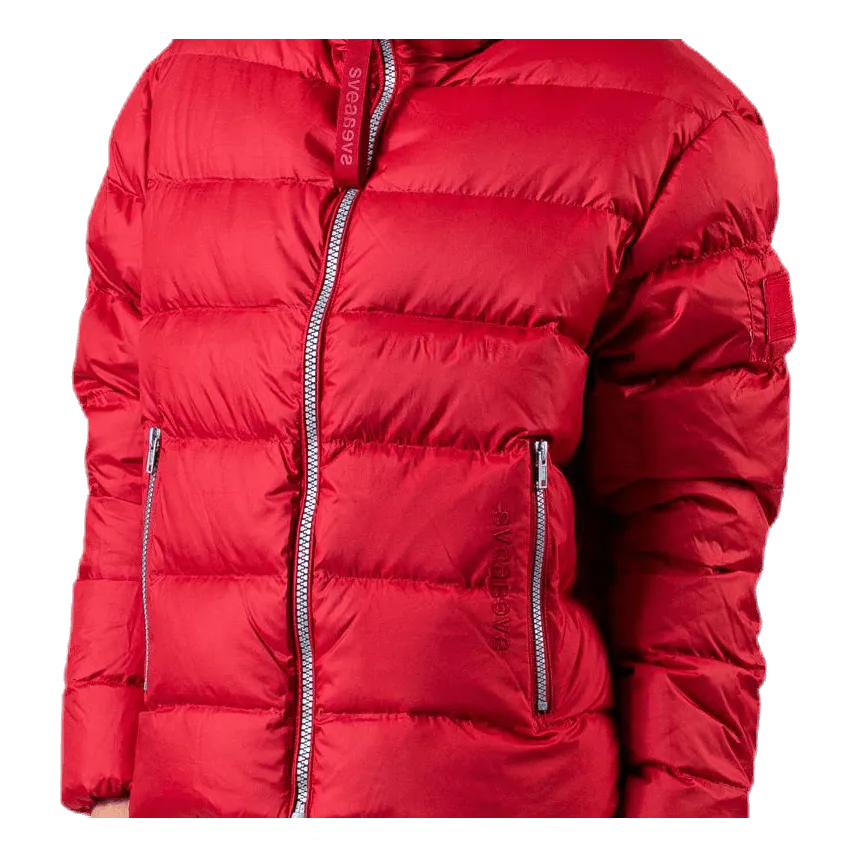 Short Light Weight Jacket Red