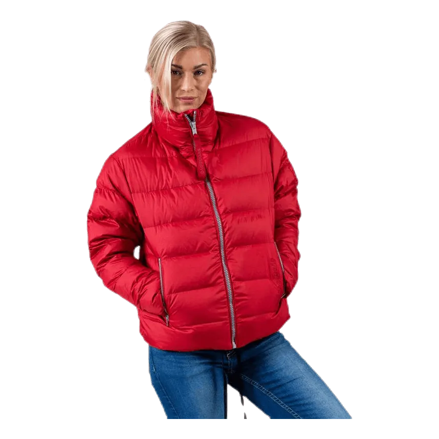 Short Light Weight Jacket Red