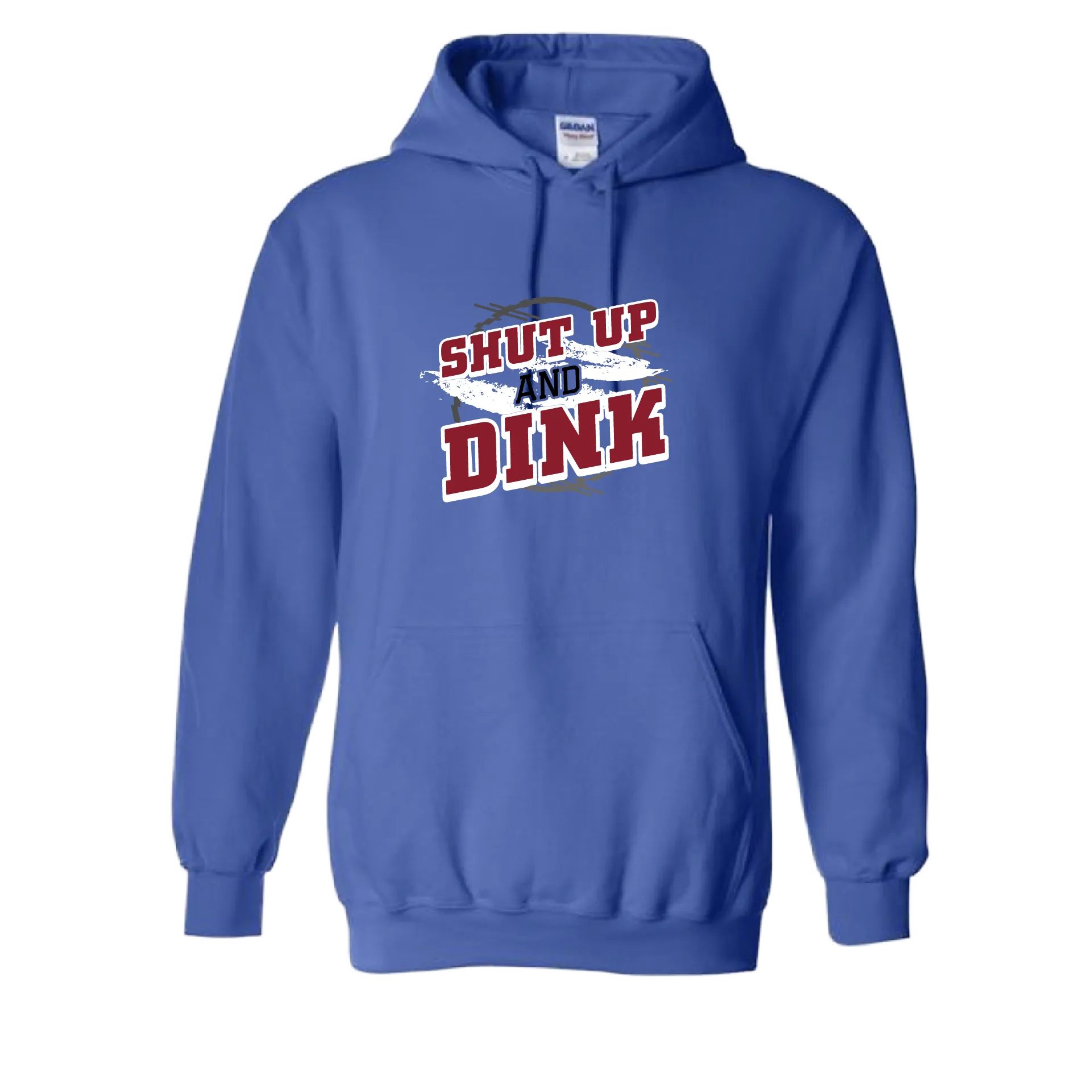 Shut Up And Dink | Unisex Hoodie Pickleball Sweatshirt | 50% Cotton 50% Polyester