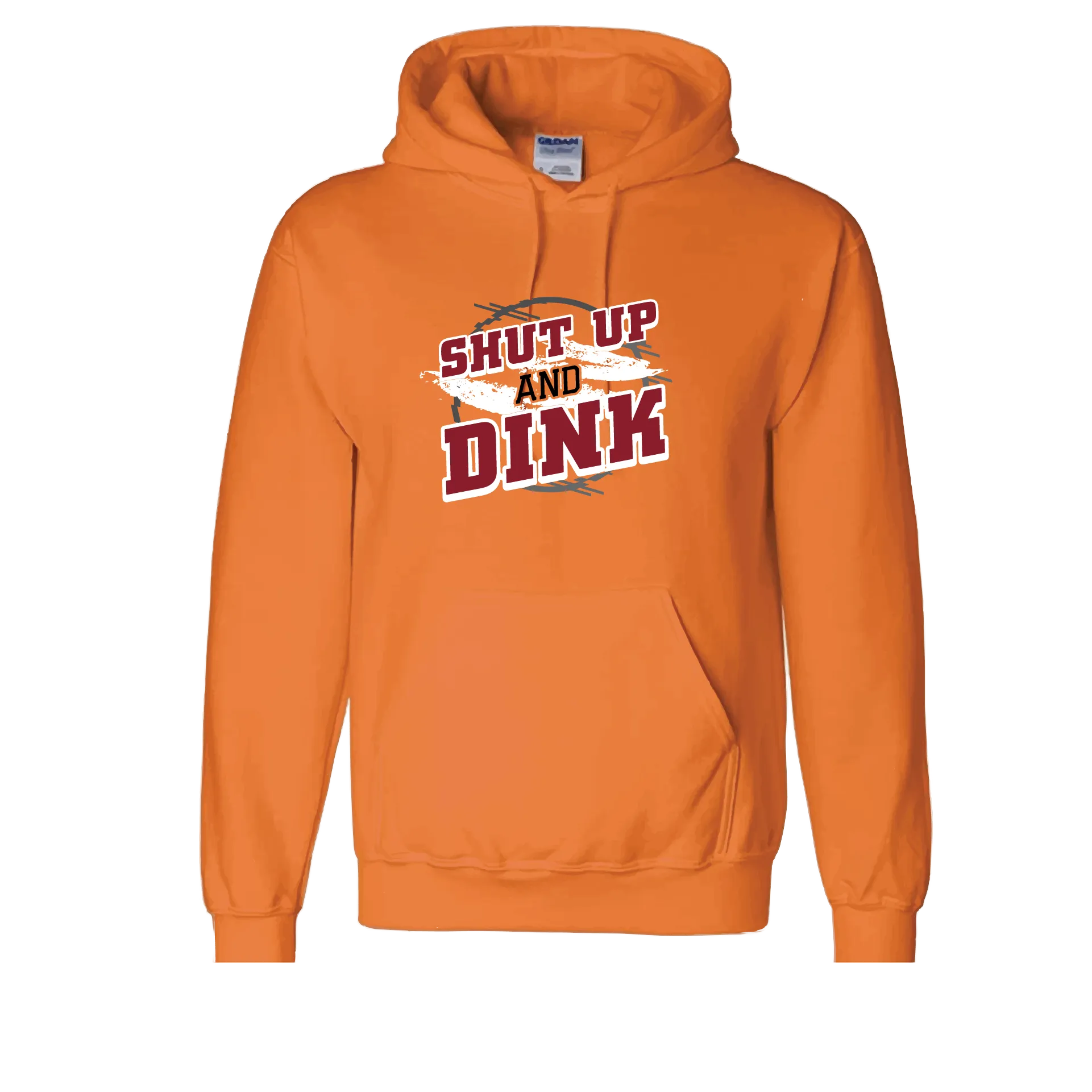 Shut Up And Dink | Unisex Hoodie Pickleball Sweatshirt | 50% Cotton 50% Polyester
