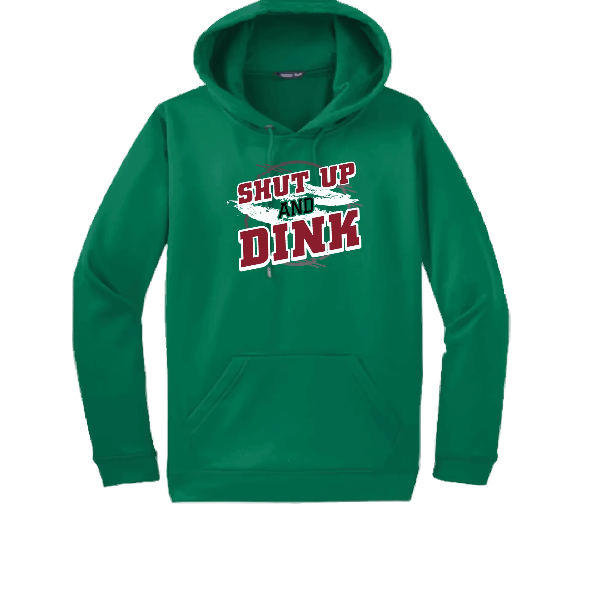 Shut Up And Dink | Unisex Hoodie Pickleball Sweatshirt | 50% Cotton 50% Polyester
