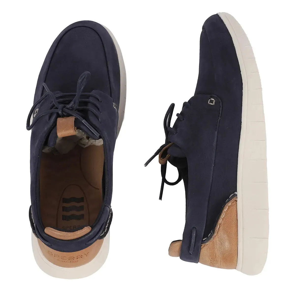 Sperry Women's Vulcanized Plushwave Athleisure Boat Leather Shoes