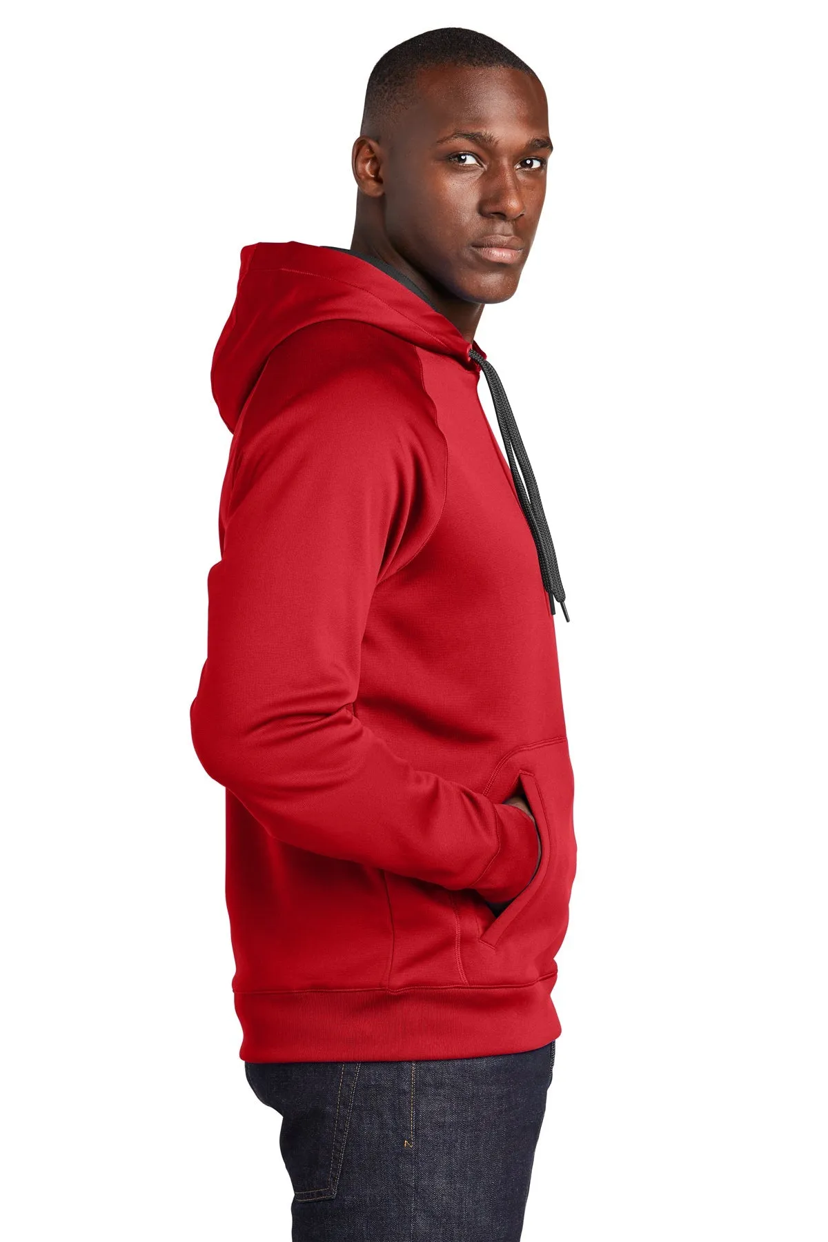 Sport-Tek Tech Fleece Hooded Custom Sweatshirts, True Red