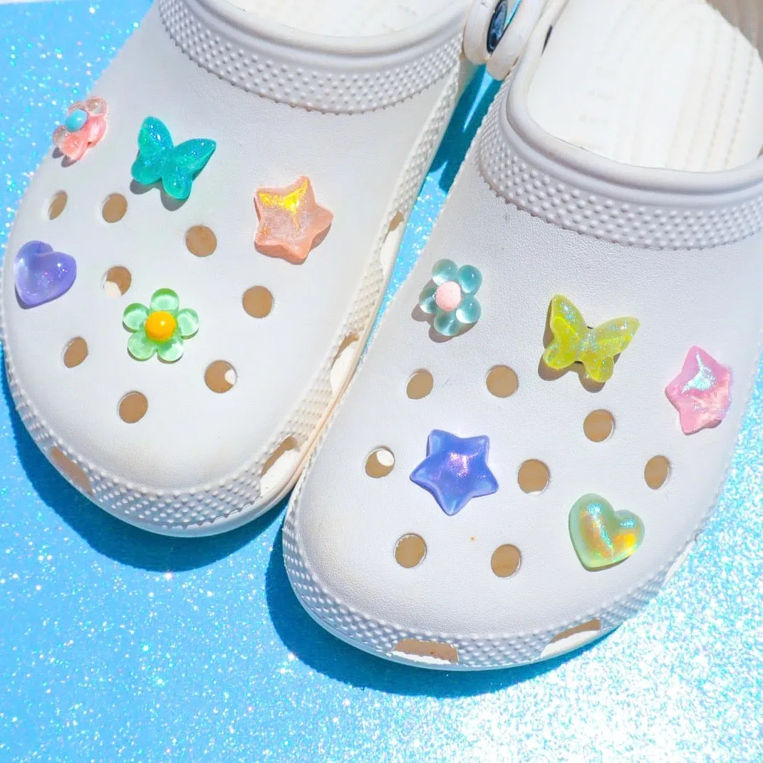 Star Jelly Shoe Charms