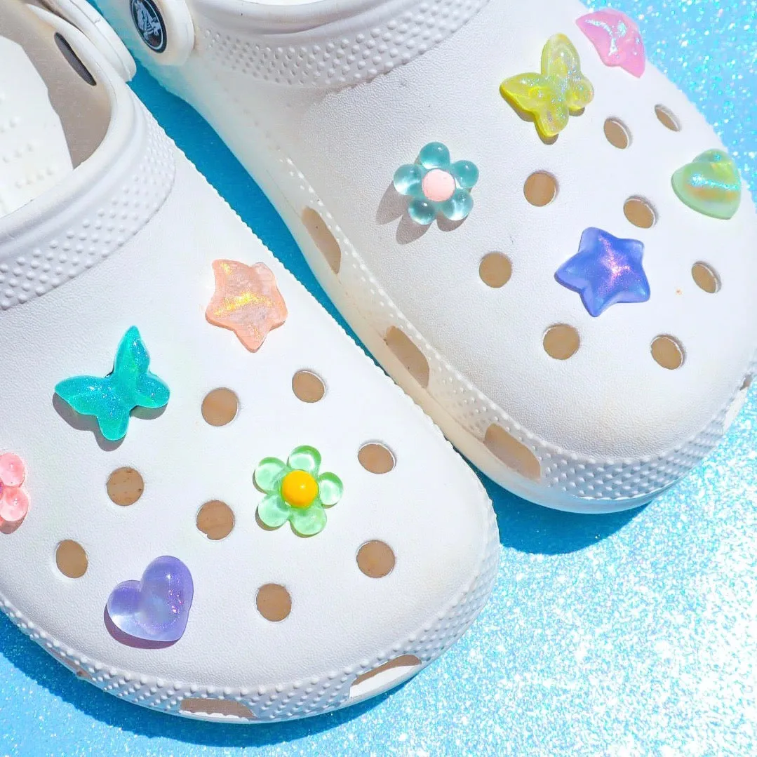 Star Jelly Shoe Charms