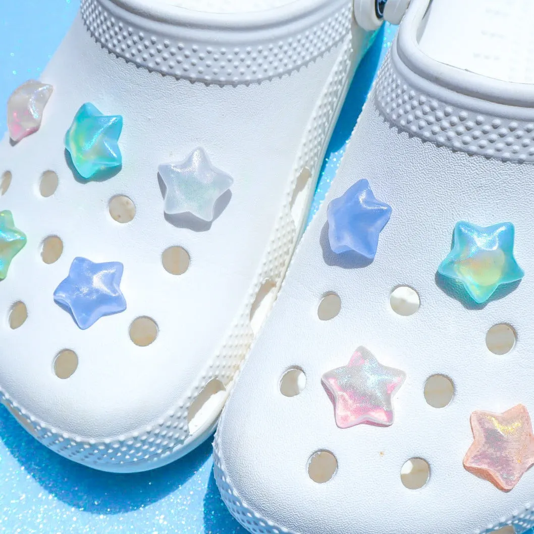 Star Jelly Shoe Charms