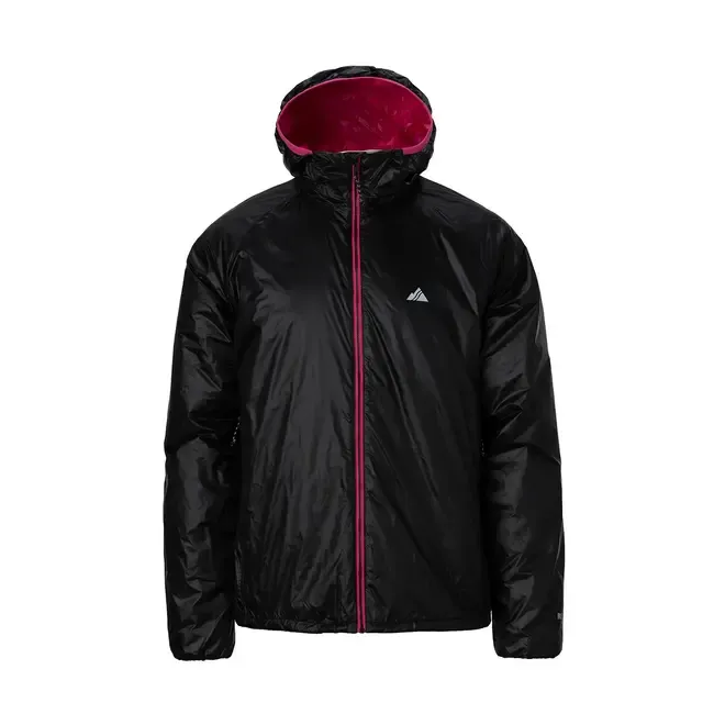 Strafe Ultralight Aero Hooded Insulator Black/Fuchsia