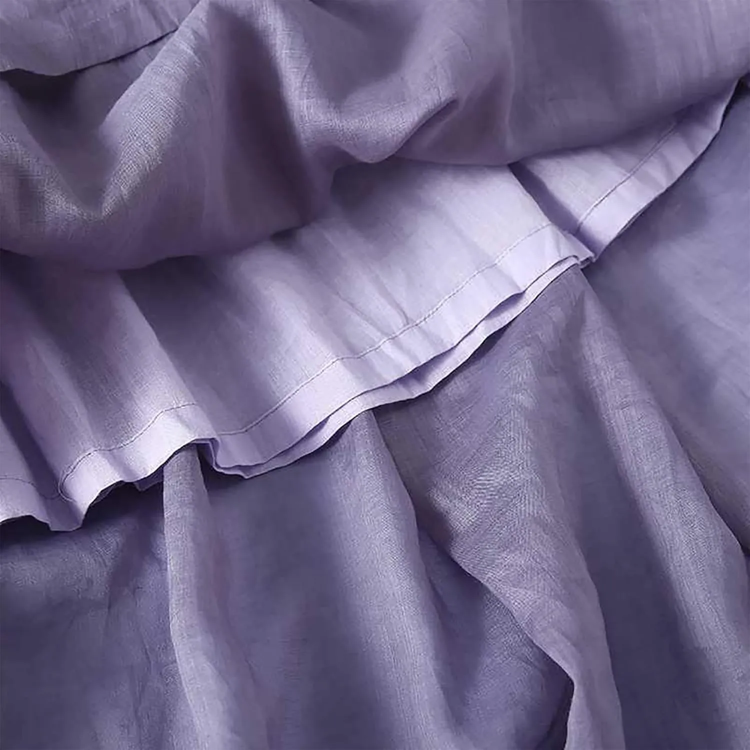 Summer Skirts for Women 2024 Drawstring Elastic Waist Solid Maxi Skirt Dress Causal Ruffle Cotton Linen a-Line Skirt