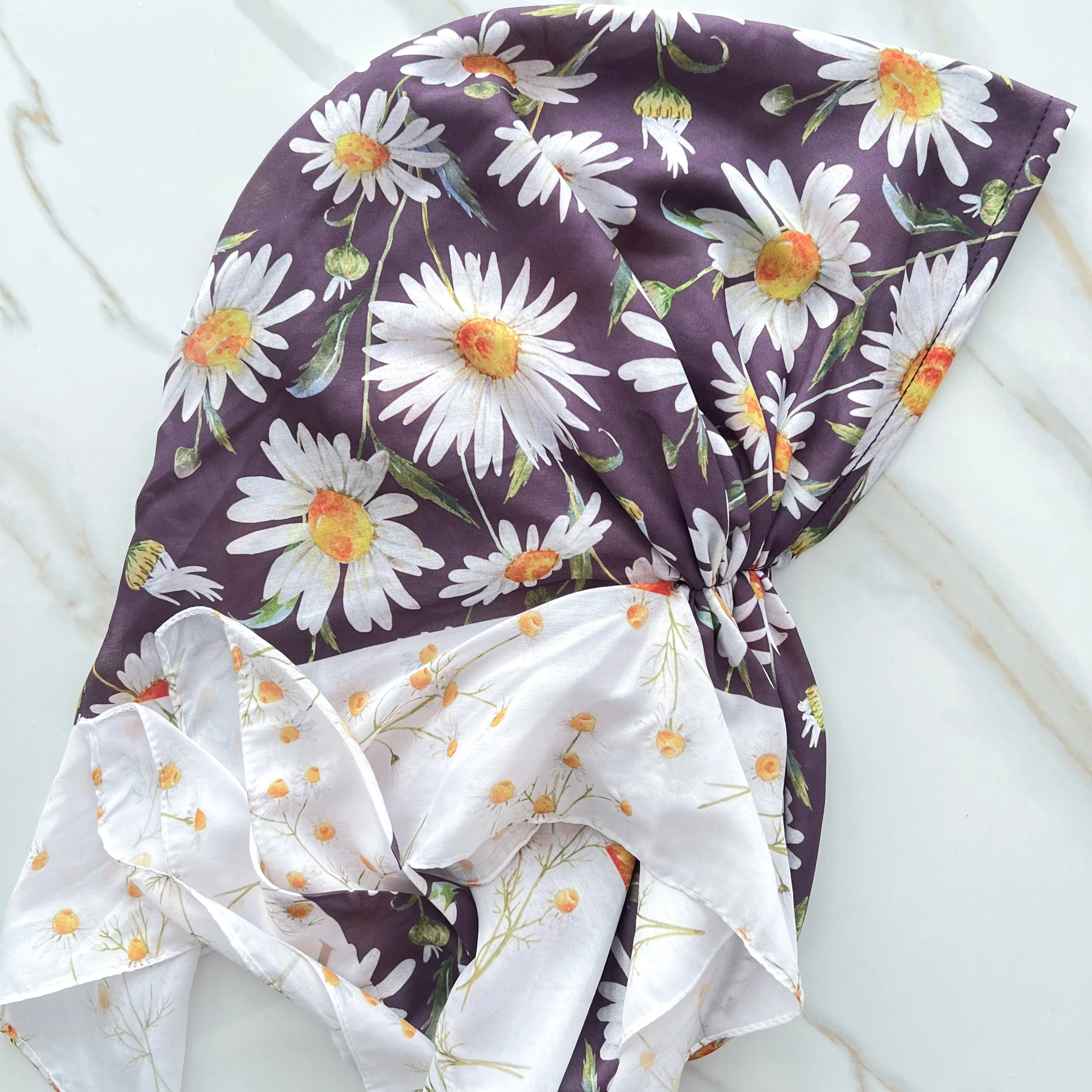 Sunflower Open Pre-Tied Scarf