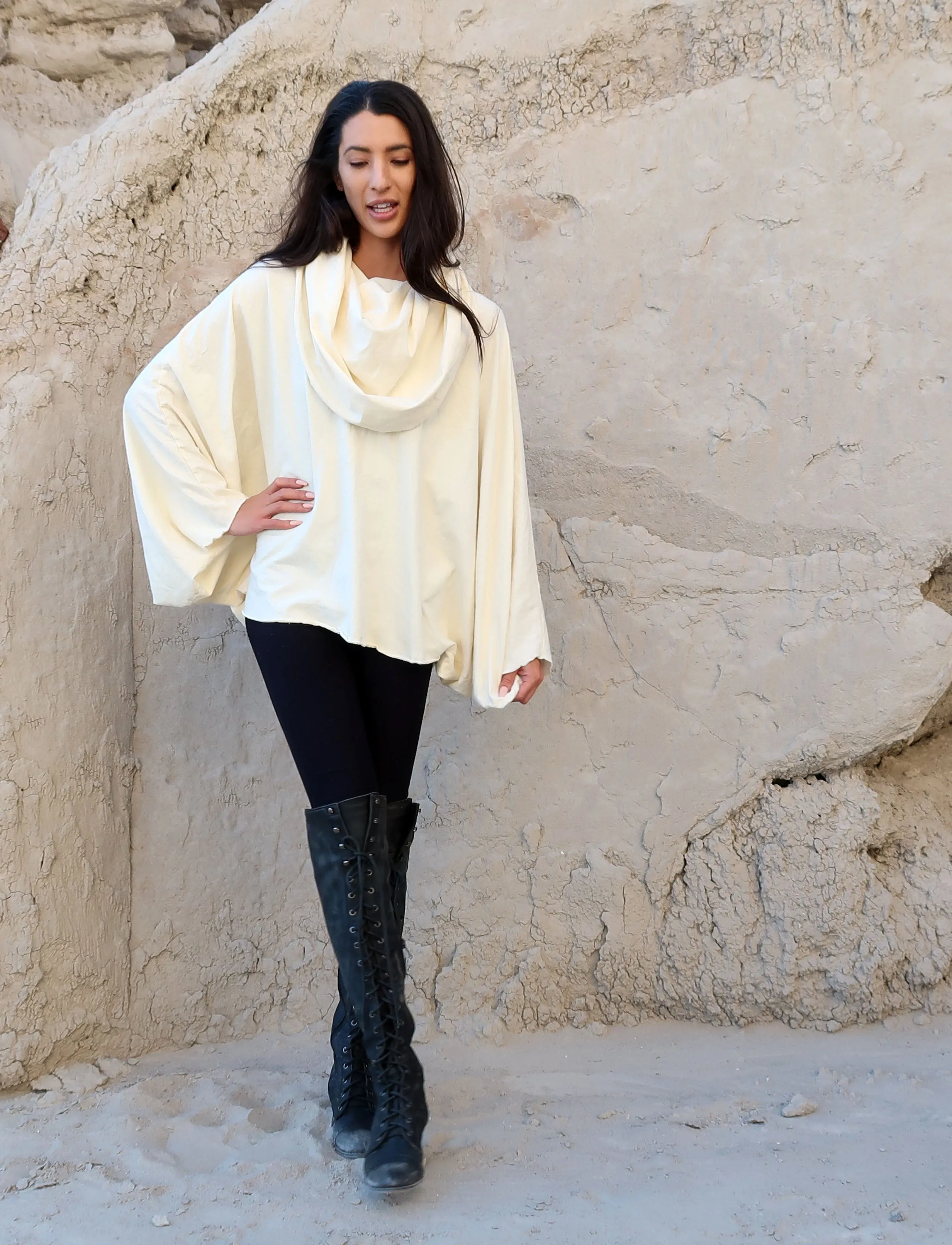 Super Cowl Aphrodite Shirt Kaftan