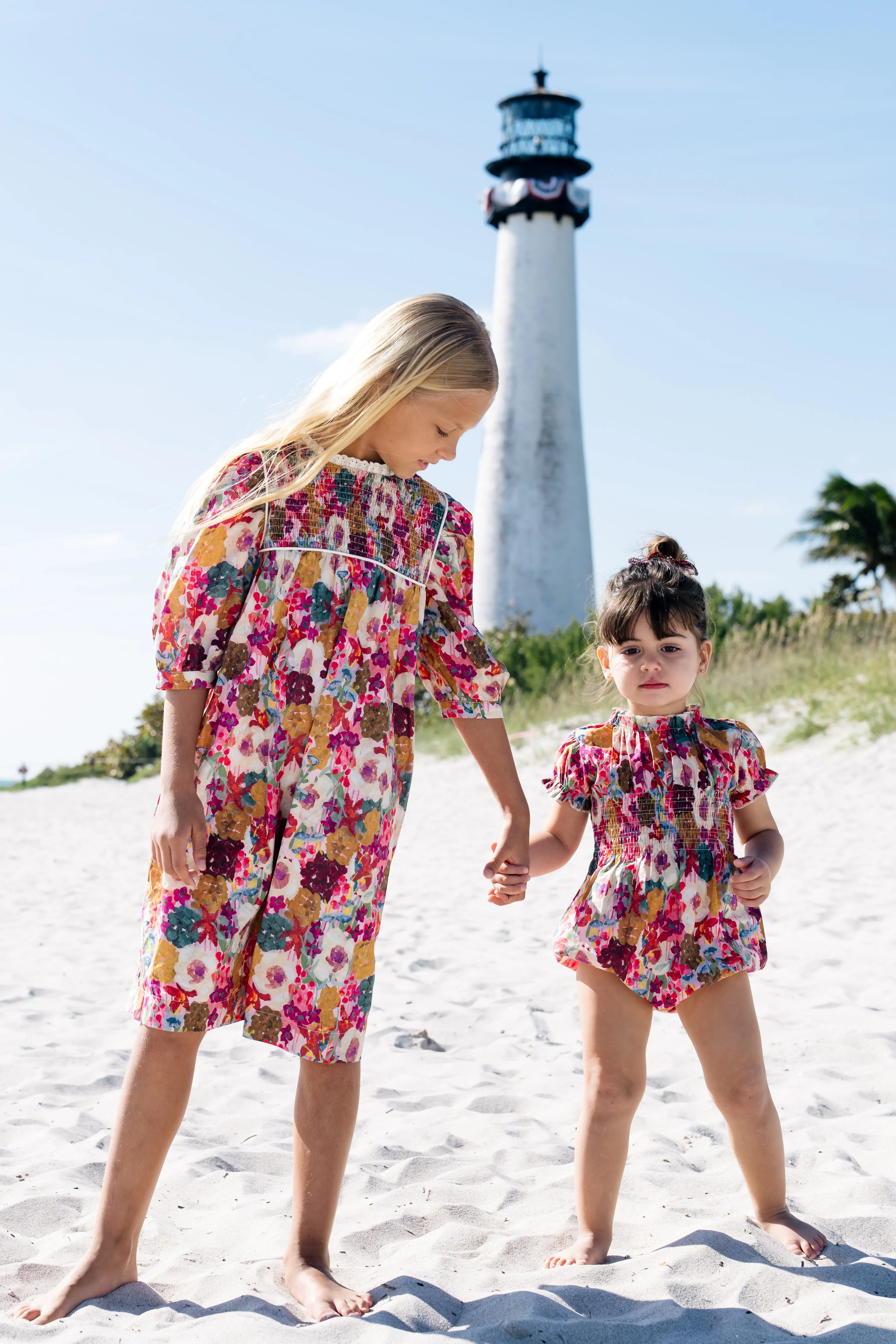 Sweet Threads Floral Alice Romper