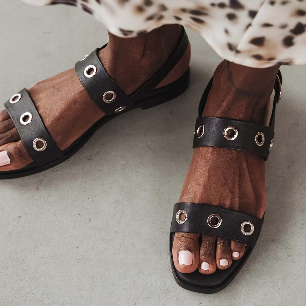 The Riviera Sandal Black
