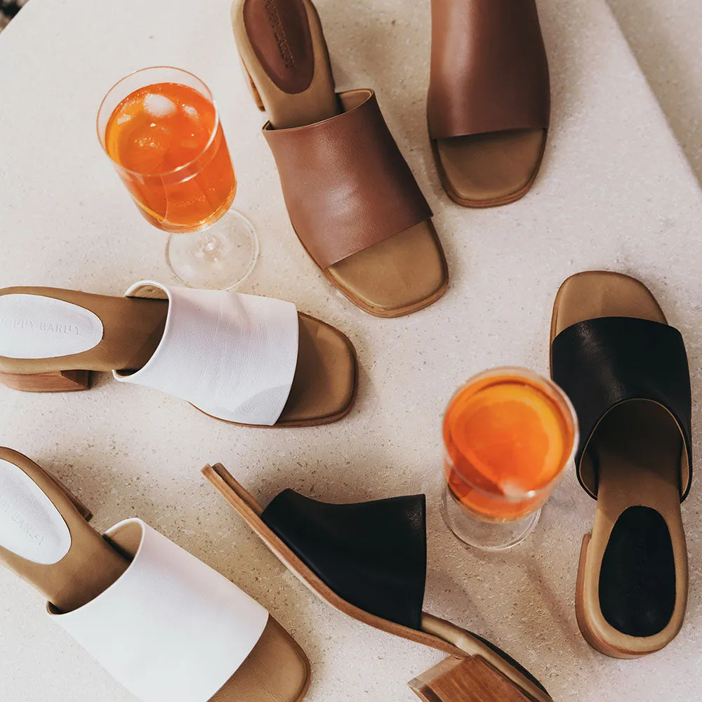 The Spritz Heeled Sandal Panna Cotta