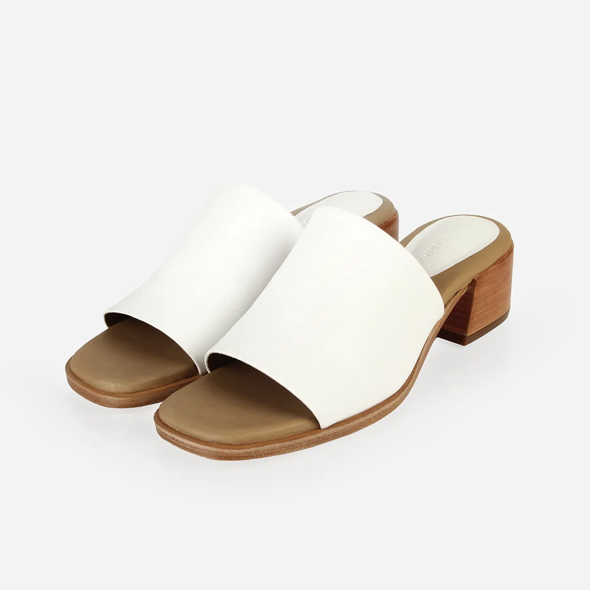 The Spritz Heeled Sandal Panna Cotta