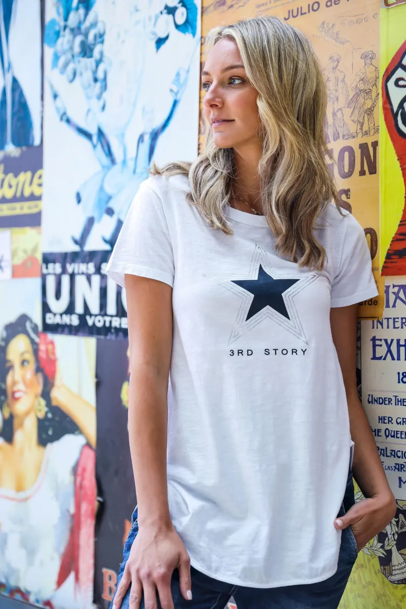 Third Story - 3S Star Tee White