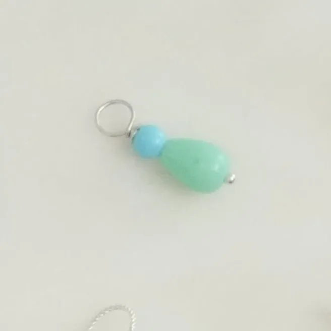 Vintage Stacked Glass Charms