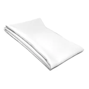 White Solid Color Scarf