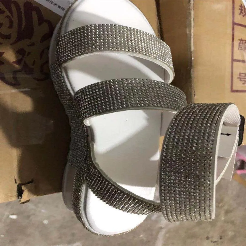Women Flat Sandals Beach Plus Size