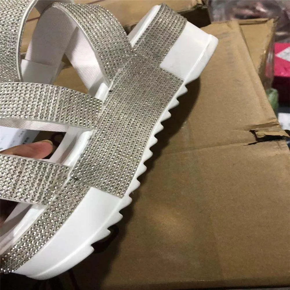Women Flat Sandals Beach Plus Size