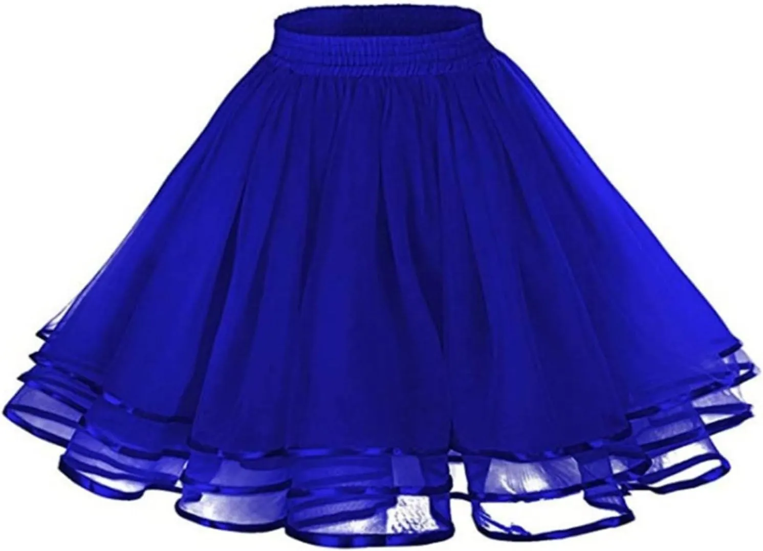 Women's A-Line High Waisted Midi Skirt Women's Candy Color A Line Skirts Princess Mini Skirts Flared Casual Skirt