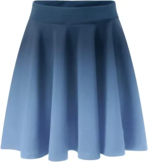 Women's A Line Midi Skirts Ruffles Solid Skirts Vintage Irregular Cute Holiday Elastic Skirt for Women Daily