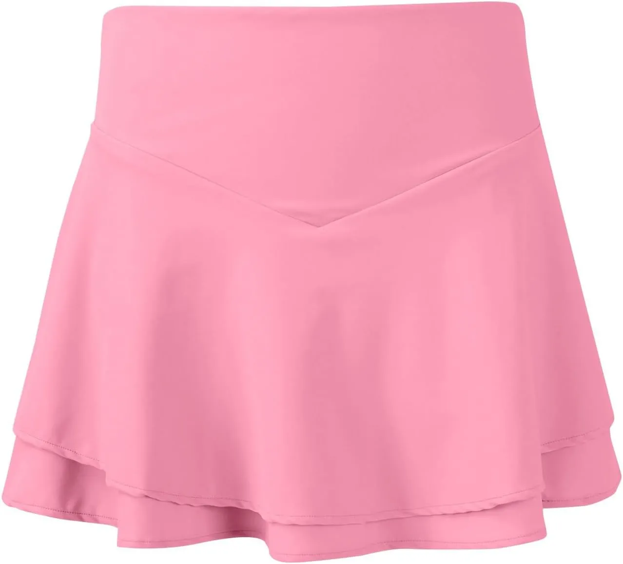 Women's Casual Mini Stretch Waist Solid Flared Plain Pleated Skater Skirt 2025, XS-2XL