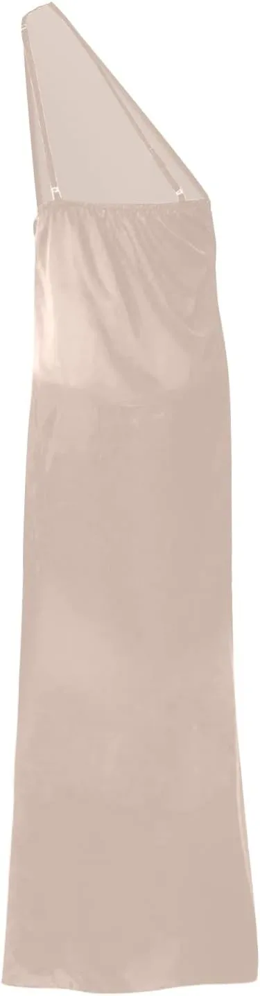 Women's Flowy Dresses Elegant Trendy Cold Shoulder Split Solid Color Bodycon Prom Party Cocktail Maxi Dress 2025, S-XL