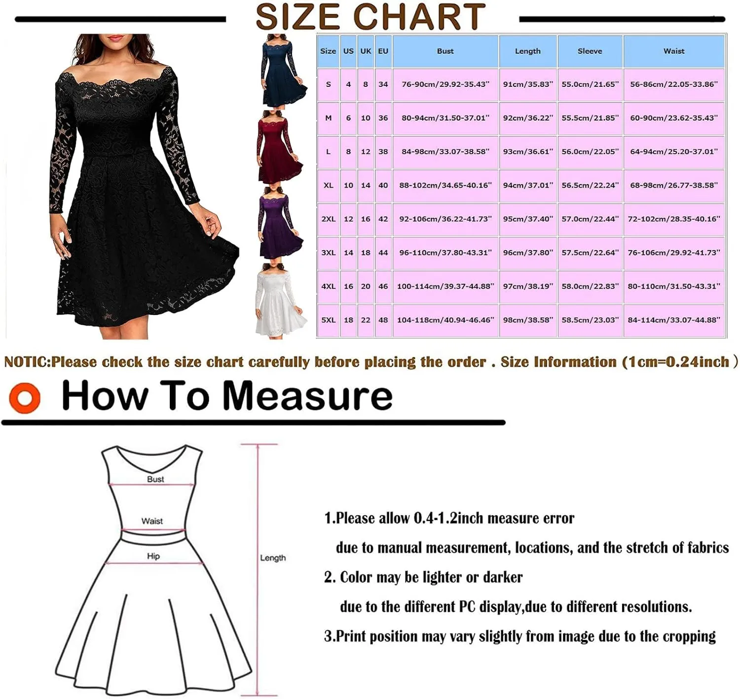 Women's Maxi Dresses 2025 Summer Elegant Trendy Solid Lace Cold Shoulder Flowy Party Prom Cocktail Dress, S-5XL