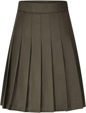 Womens School Uniform Cheerleader Skirts Summer Elastic Waist Athletic Pleated Skorts Plus Size Fashion Loose Skirt
