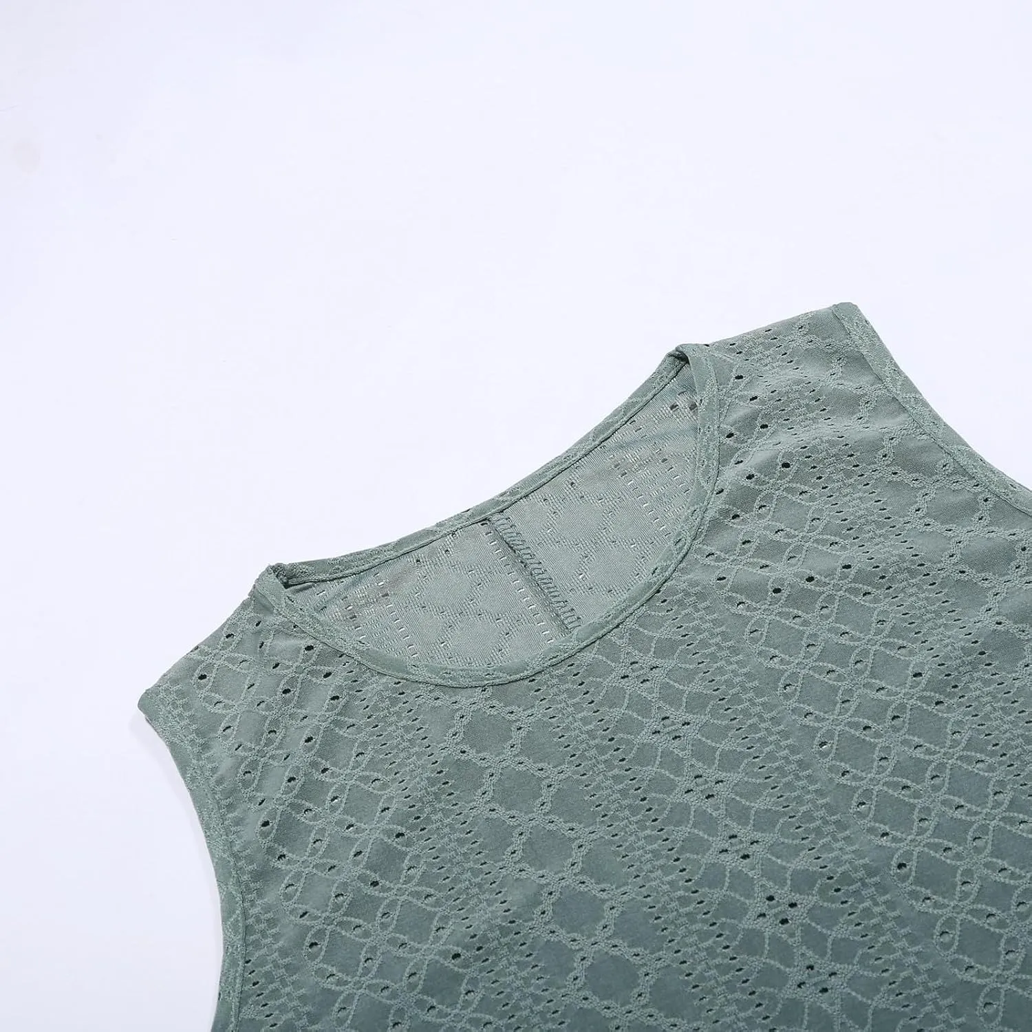 Womens Summer Beach Dresses 2025 Casual Sleeveless Vacation Sundresses Crew Neck Loose Mini Dress with Pockets