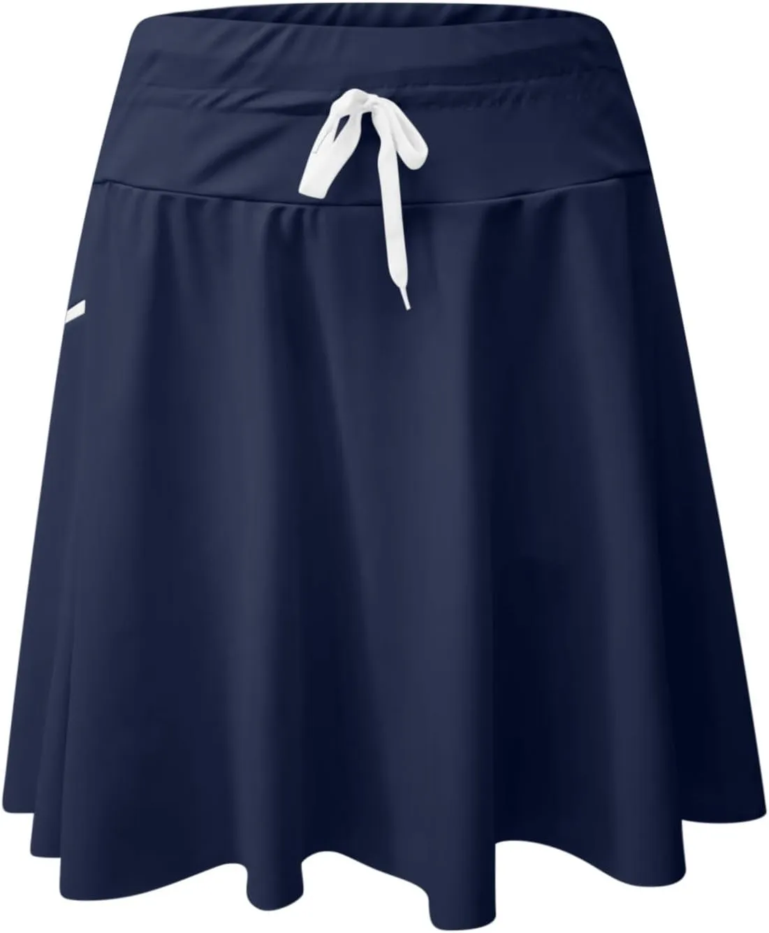 Women's Swim Skirt Quick Dry Workout High Waisted Skirts Drawstring Sports Beach Cute Pure Smooth Skirt 2025 New